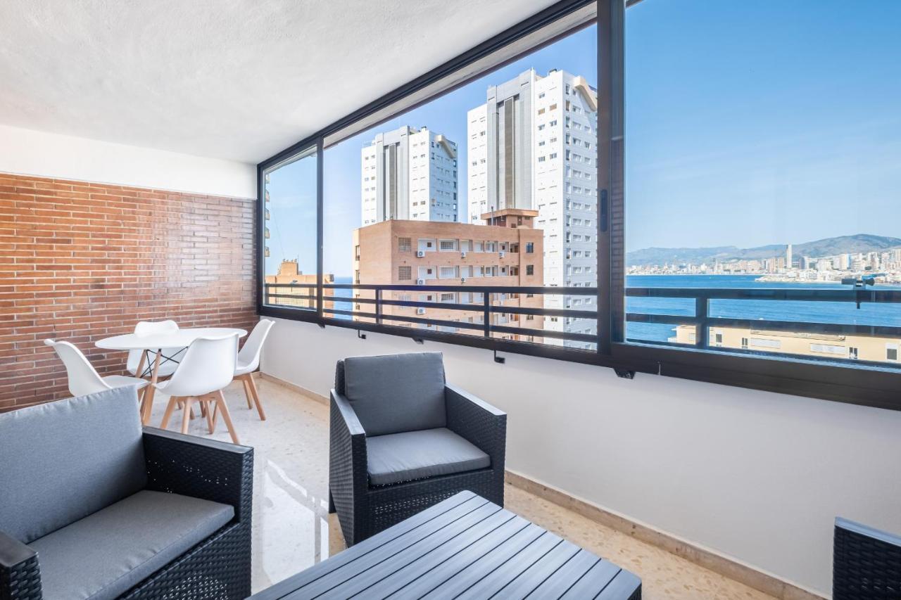 Trinisoll II 6-C Sea Views Apartment Levante Beach Benidorm Eksteriør billede