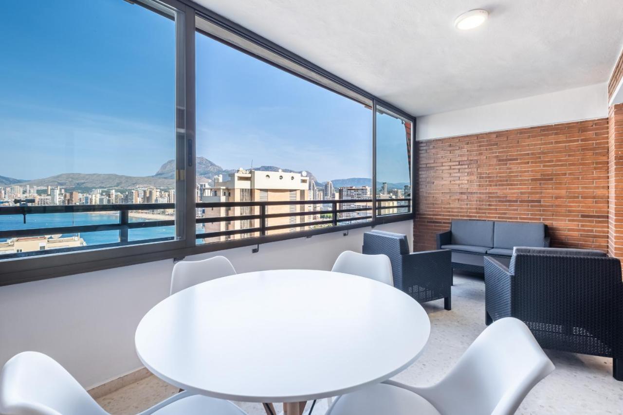 Trinisoll II 6-C Sea Views Apartment Levante Beach Benidorm Eksteriør billede