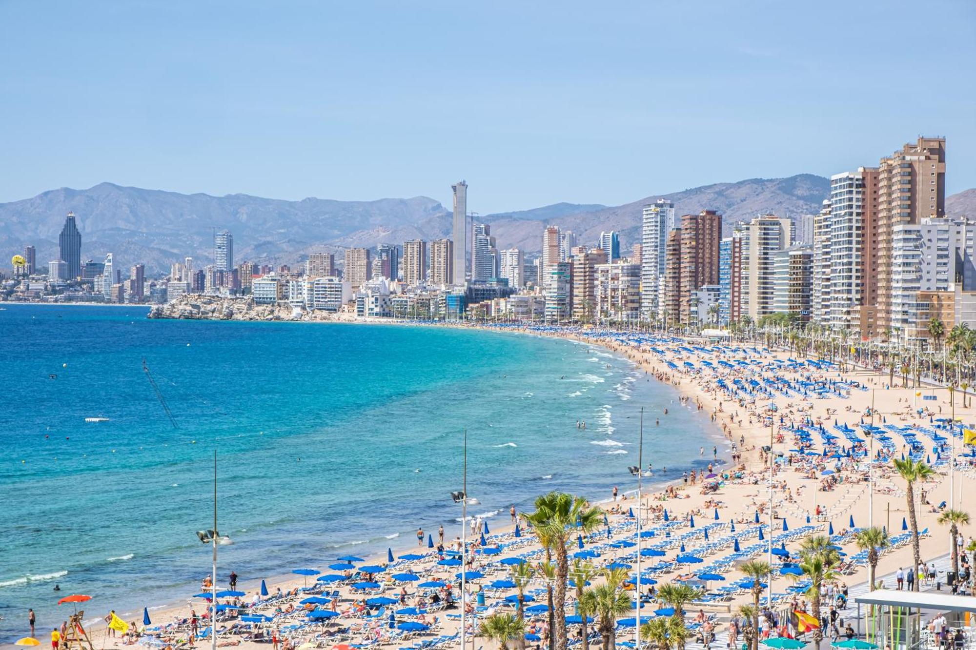 Trinisoll II 6-C Sea Views Apartment Levante Beach Benidorm Eksteriør billede